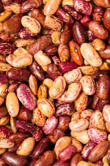 beans as background. macro