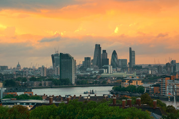 Fototapeta premium London cityscape