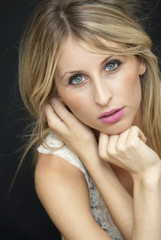 Fototapeta premium Beautiful Blonde Woman
