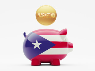 Puerto Rico Marketing Concept