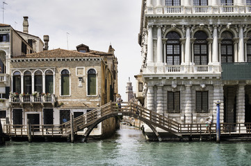 Naklejka premium Ancient buildings in Venice