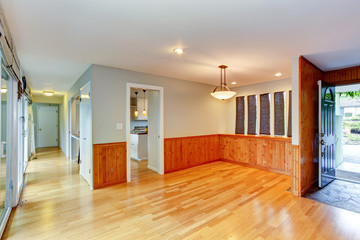 Empty entrance hall
