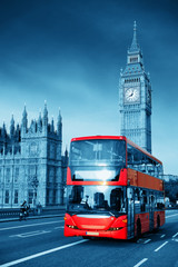 Plakat Bus in London