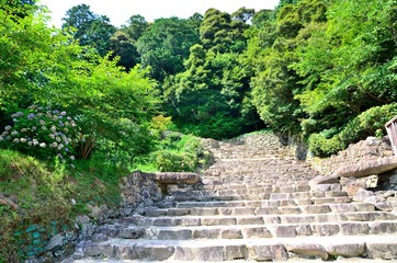 安土城跡大手道