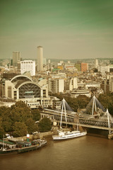 Obraz premium London rooftop view