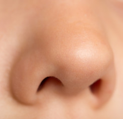 nose boy. macro