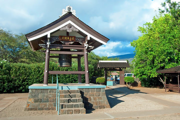 Lahaina jodo mission on Maui Island Hawaii