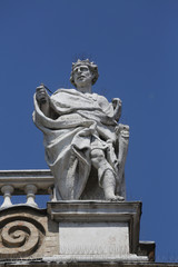Statue of Saint, Basilica Santa Maria della Steccata, Parma