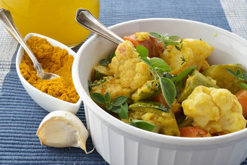 verdure al curry
