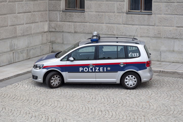 Police car.