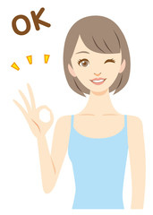 フィットネスインストラクター　OK