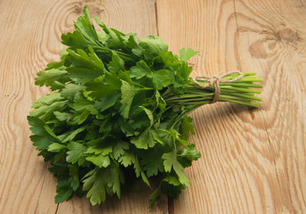 Fresh parsley herb