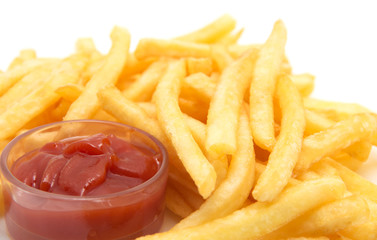 French Fries & Ketchup