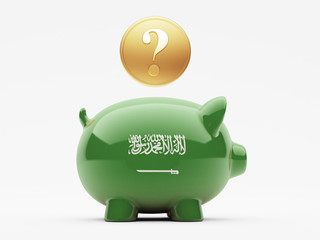 Saudi Arabia Question Mark Concept