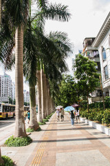 the scenery of zhuhai in china