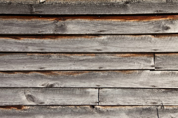 Old Schoolhouse aged wood siding - background texture