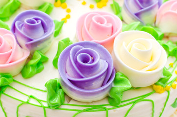 Flower cakes