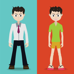 Man Character Cartoon