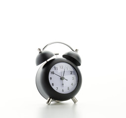 Clock isolated on white