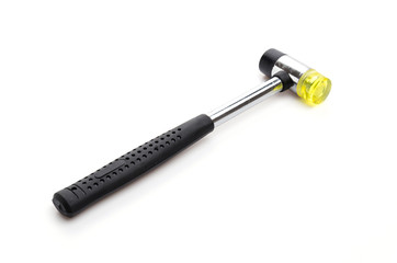 Hammer isolated white background