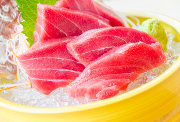 Tuna sashimi