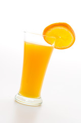 Orange juice glass