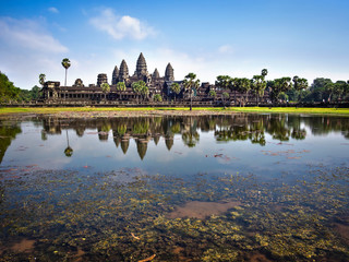 Fototapeta premium The Temple of Angkor Wat, Siem Reap, Cambodia