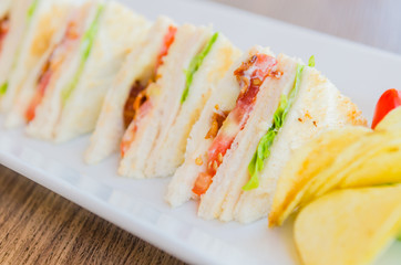 Club sandwiches