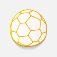 realistic design element: ball