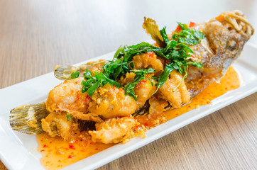 Fried fish