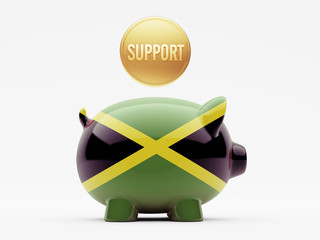 Jamaica Support Concept