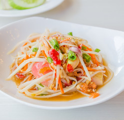 green papaya salad