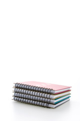 Notebook isolated on white