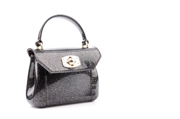 Handbag isolated white background