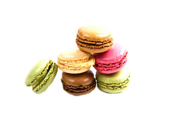 Tasty colorful macaroon
