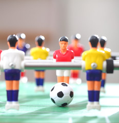 Foosball. football table