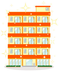 Fototapeta premium マンション 新築