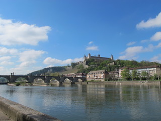 Obraz premium Marienberg Fortress in Spring
