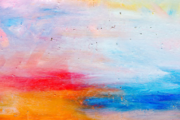 Abstract art background. Hand-painted background