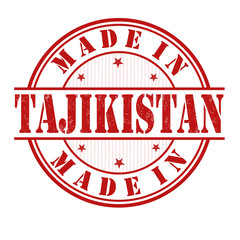 Made in Tajikistan stamp