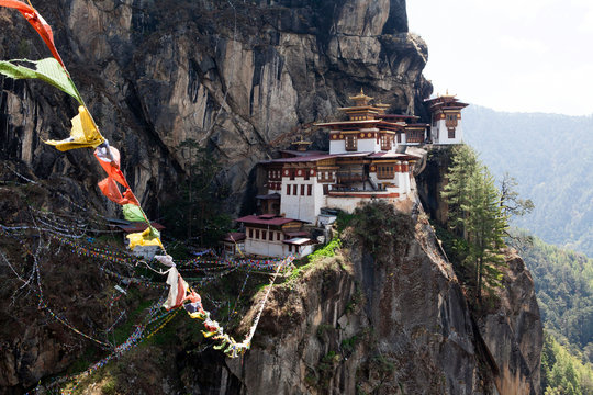 Taktshang Goemba, Tiger's Nest monastery in Bhutan