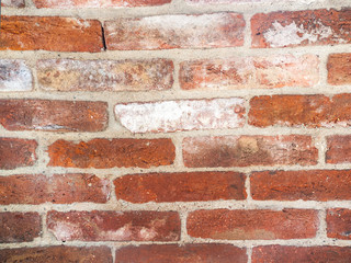 Obraz premium Red brick wall background