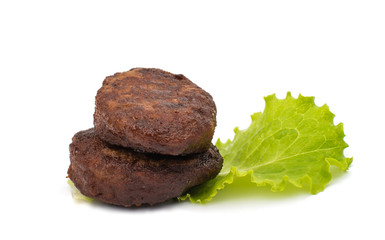 Fresh made Meatballs isolated