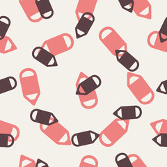 seamless background: pencil