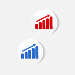 realistic design element: chart