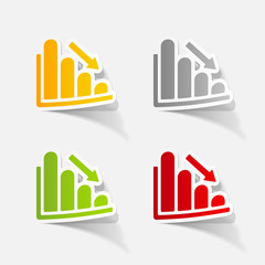 realistic design element: chart