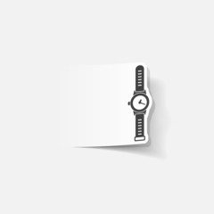 realistic design element: watch