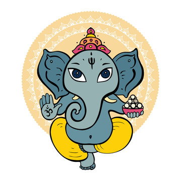 recommend clip art: Hindu God Ganesha.