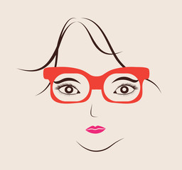 Sketch of a beautiful girl  for Happy Women's Day