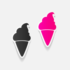 realistic design element: ice